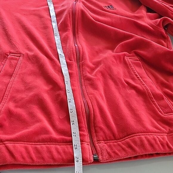 Vintage Adidas Velour Warm-up Jacket - Picture 5 of 7
